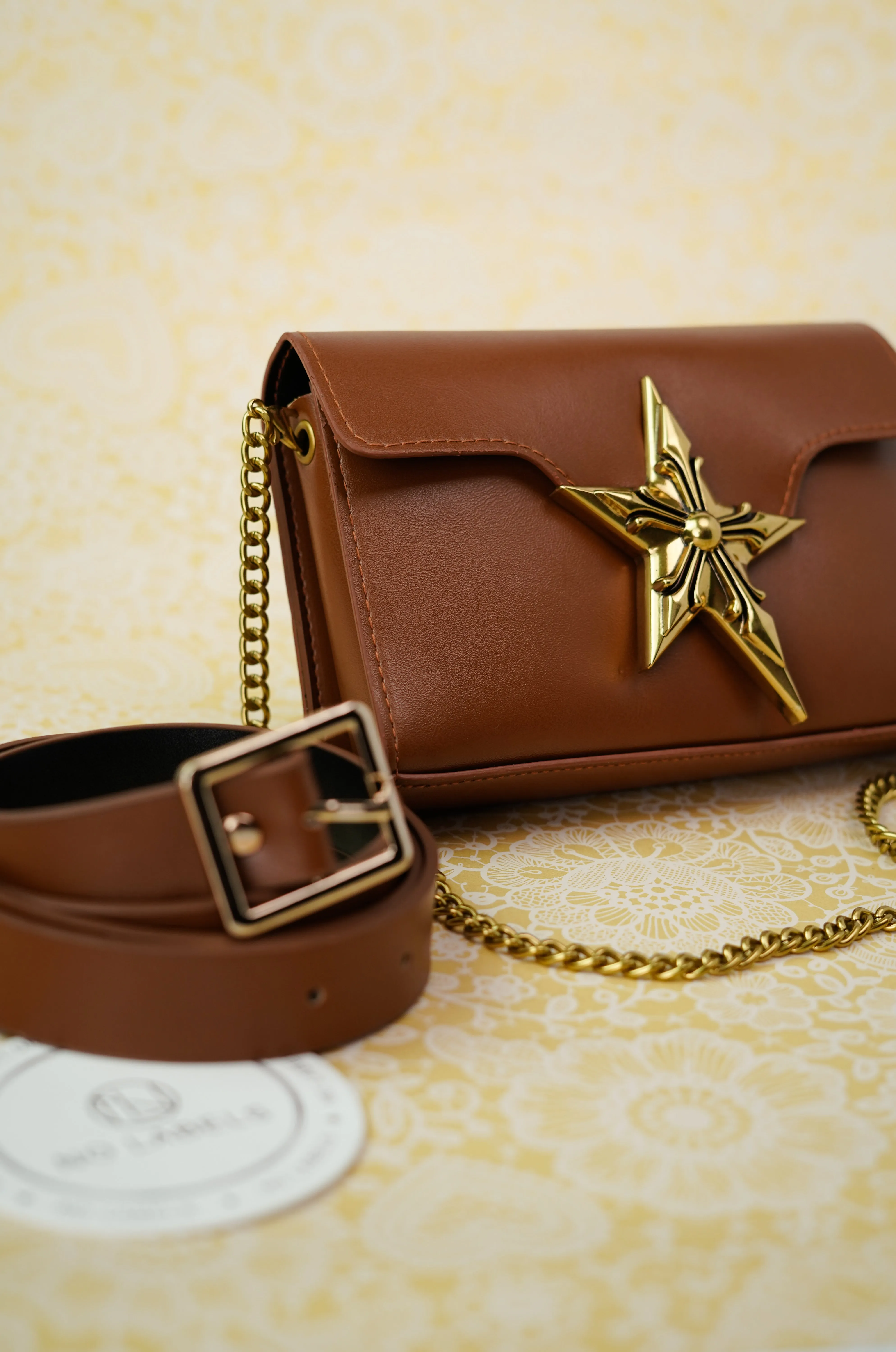 Starry Buckle Belt Bag