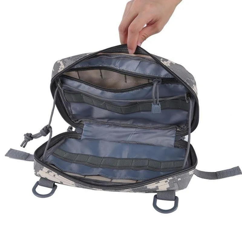 Tactical Molle Medical Pouch Waist Pack -Sy50070 Grey