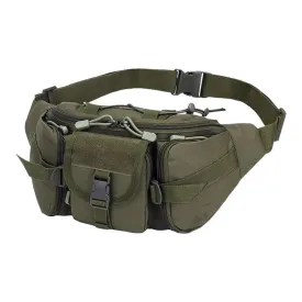 Tactical Outdoor Large-Capacity Waist Bag Jy-31 Green