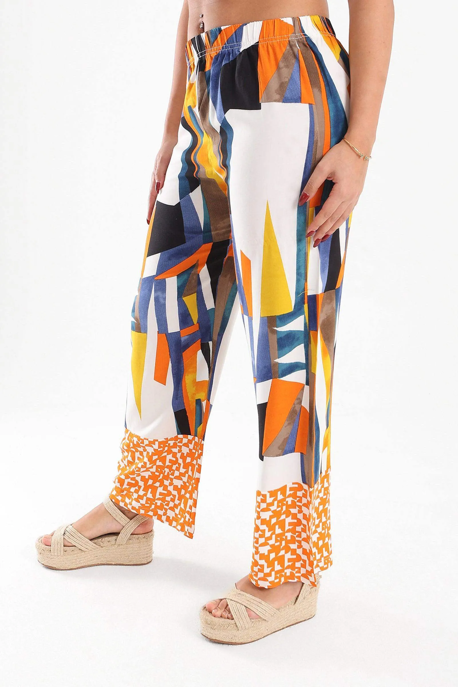 Vibrant Colored Full Length Pants