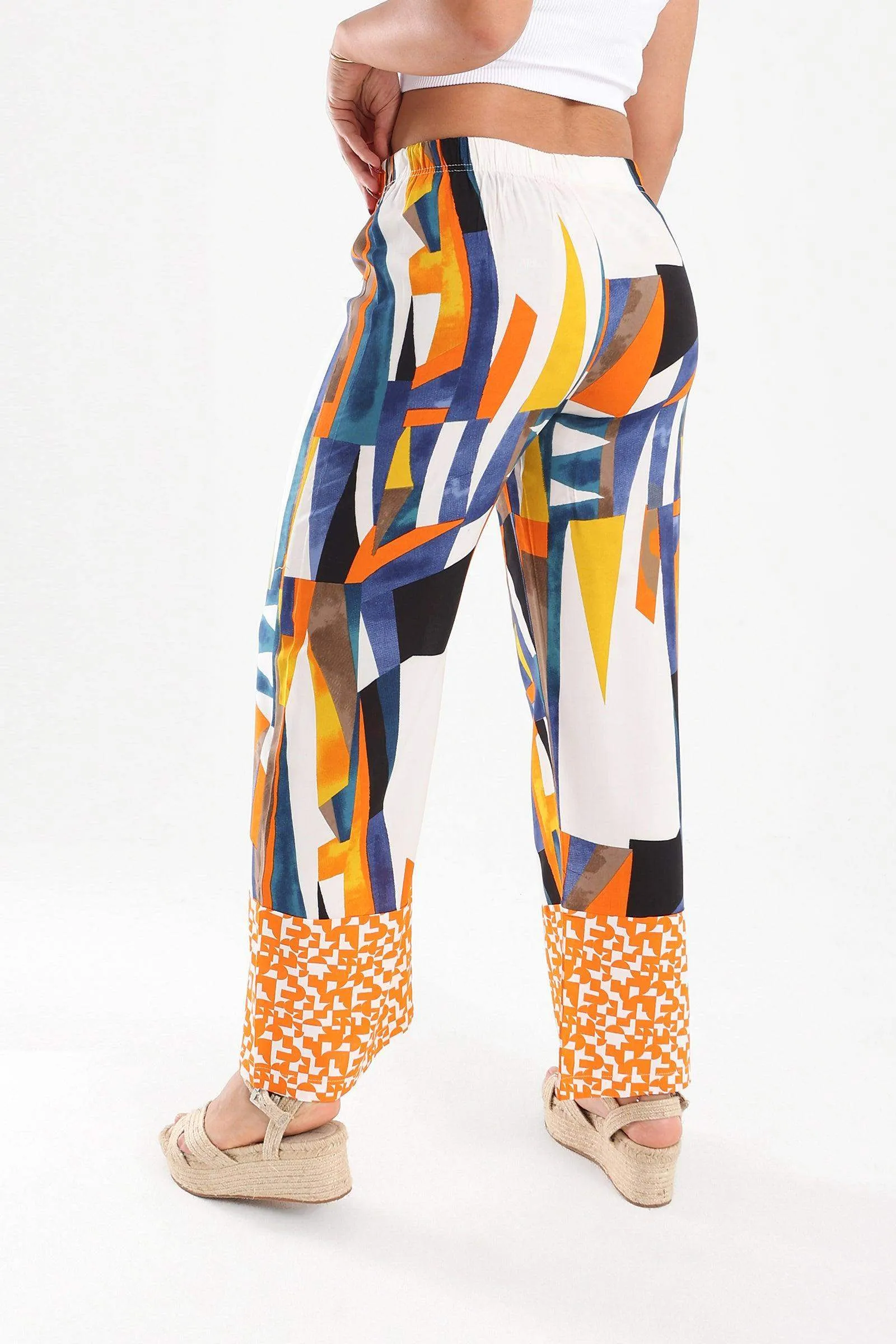 Vibrant Colored Full Length Pants