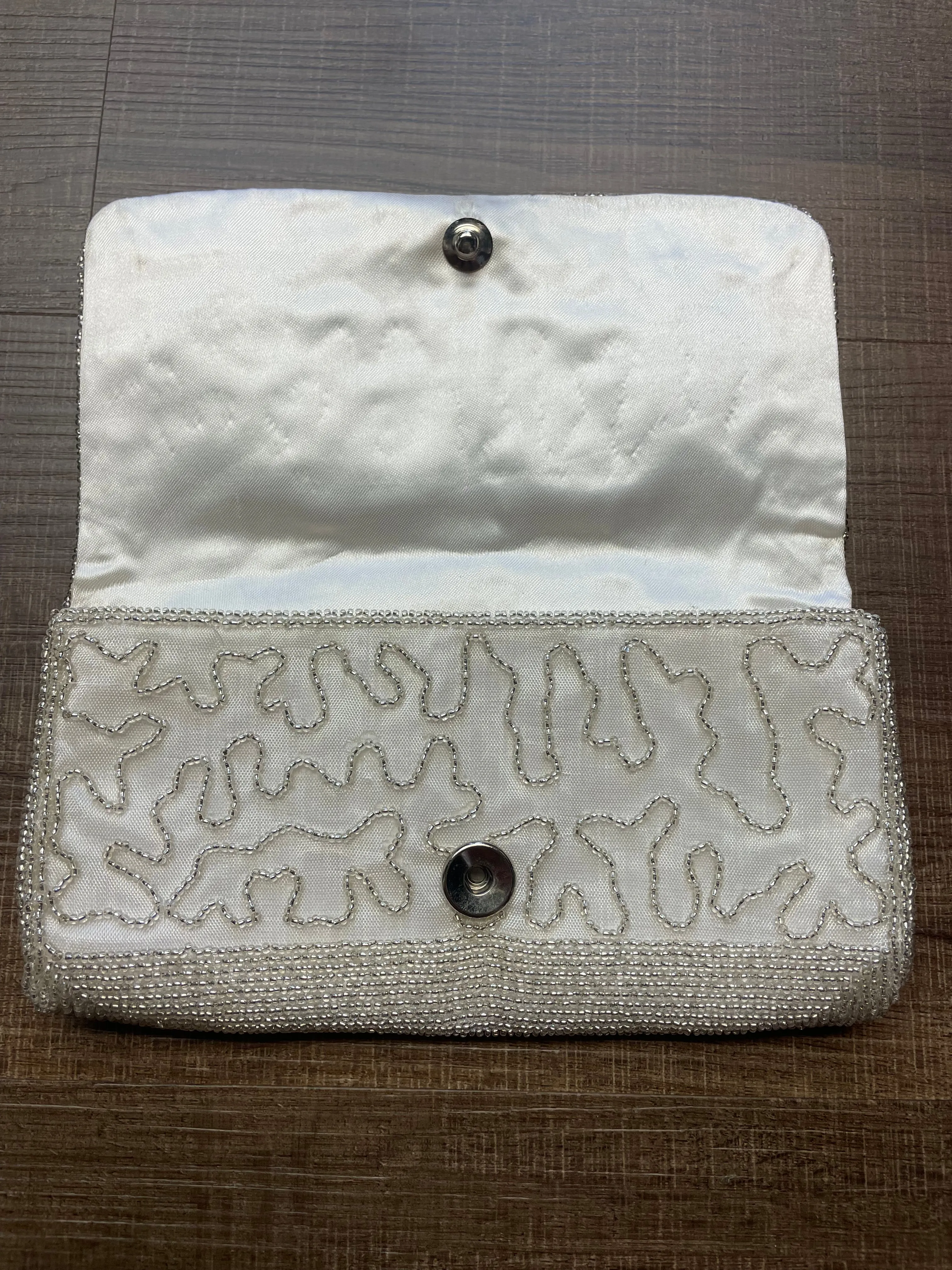 Vintage Beaded Handmade Clutch