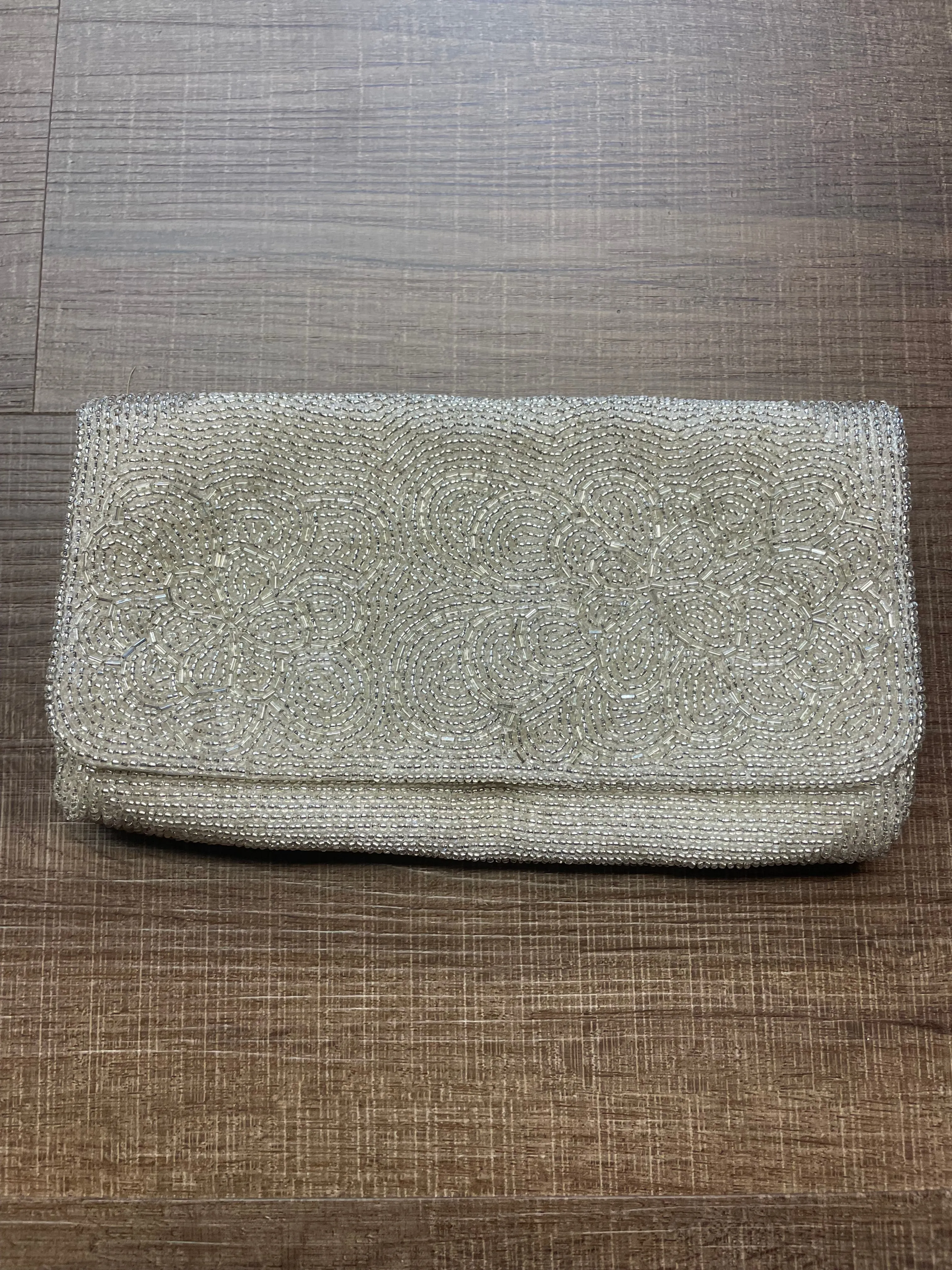 Vintage Beaded Handmade Clutch