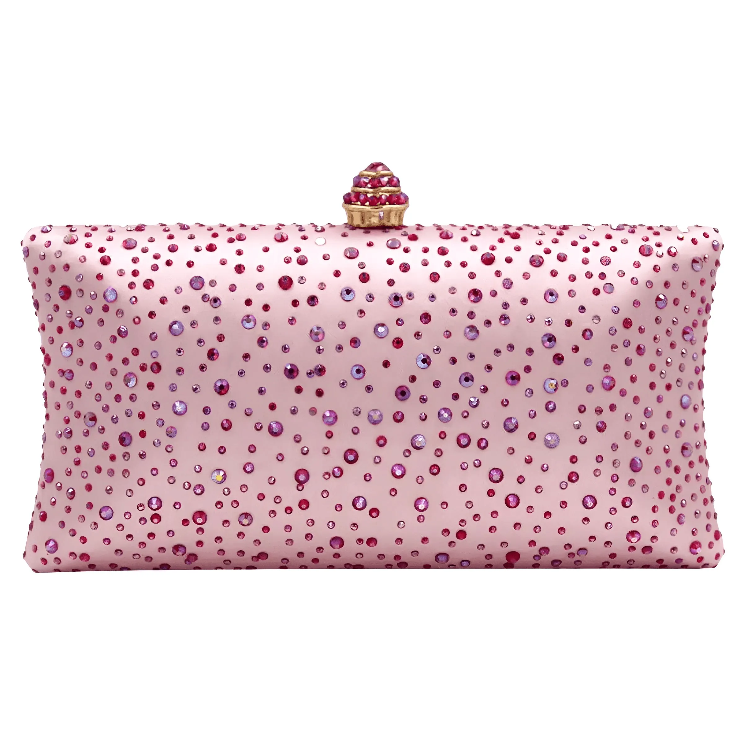 Women's Clutch With Rhinestones - In 9 Trending Colors!